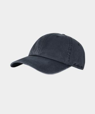 BIRBANTE Garment-Dyed Ball Cap - Charcoal