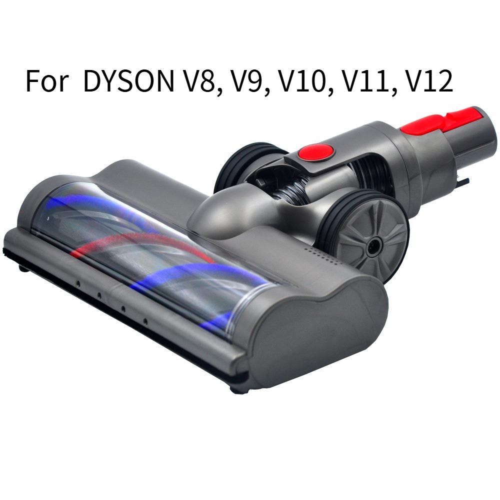 For DYSON V8, V9, V10, V11, V12 Cordless Vacuum Cleaner Accessories, Floor Brush, Suction Head, 15W Copper Core Motor