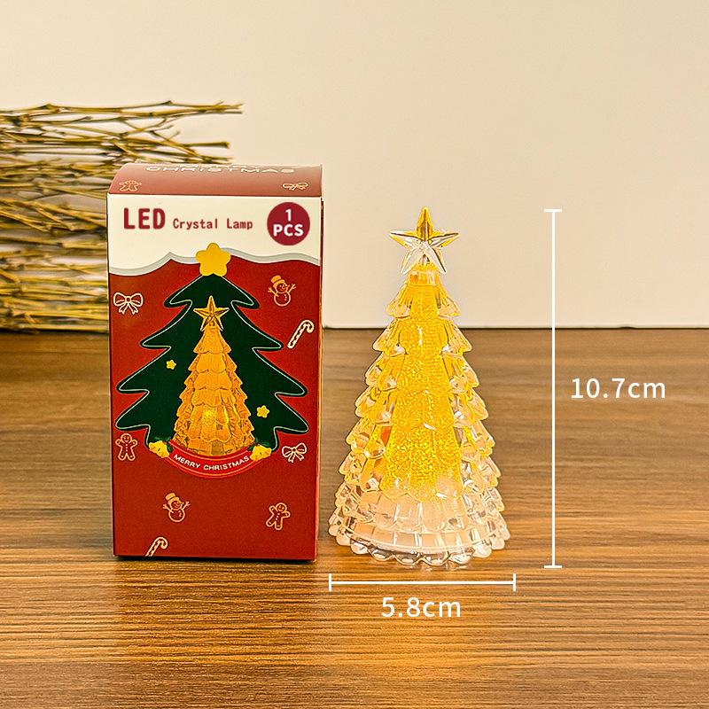 

Night Light Christmas Tree Wrought Iron For Bedroom Room Living Room Tabletop Christmas Festival Party Atmosphere Decor