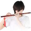 EKey Bamboo Flute Selected Dry Bitter Material Traditional Dizi Instrument Set ZD02