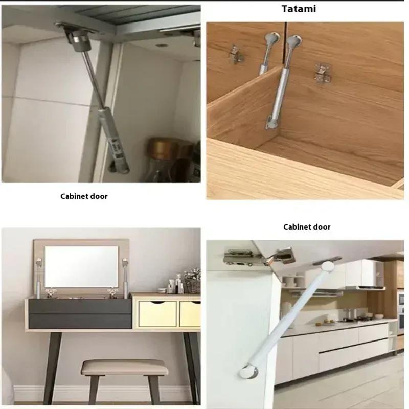 100/120/150/200N Gas Pistons for Kitchen Hydraulic Hinge Cabinet Door Lift Vertical Pneumatic FurnitureTable Mechanism Stay Lift