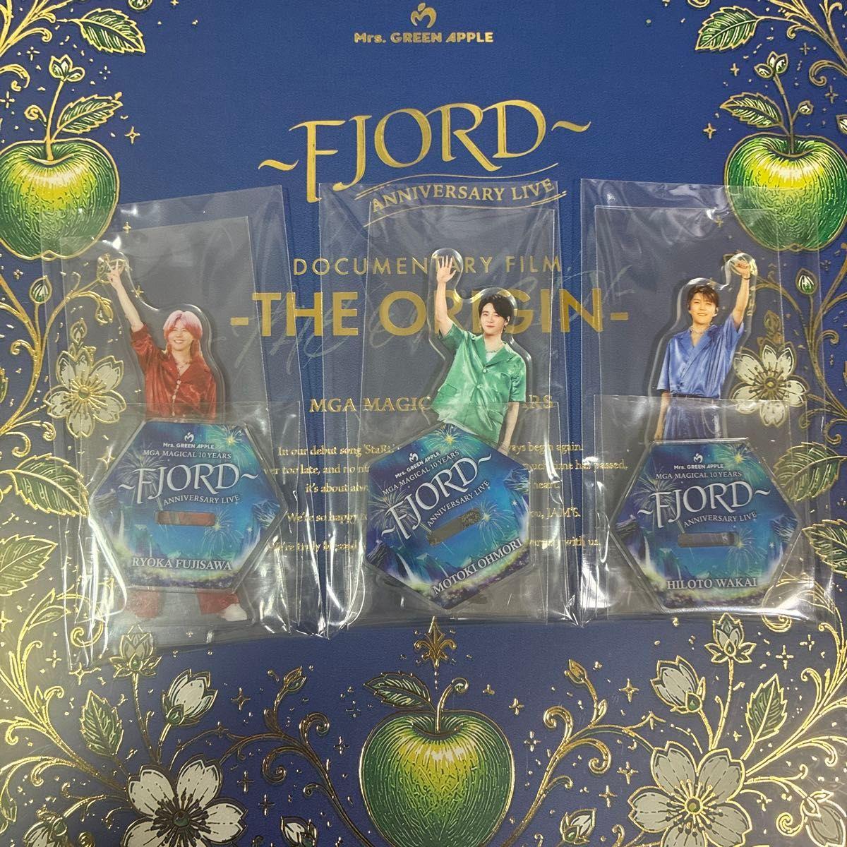 Used [New and unopened] Mrs. GREEN APPLE acrylic stand fjord first limited edition bonus