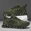 Mens Running Shoes Big Size Lightweight Breathable Mesh Sports Shoes Anti Slip Shock-absorbing Casual Trendy Sneakers for Man