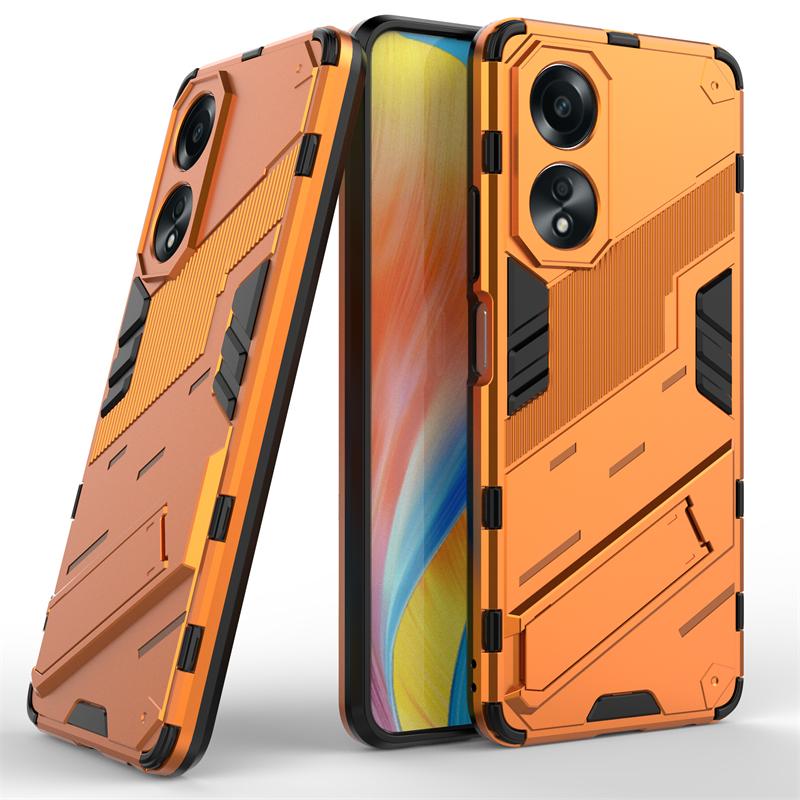 For OPPO A58 4G Case Cover OPPO A58 4G Capas New Shockproof Back Bumper Armor Kickstand Back Holder Cover For OPPO A58 4G Fundas