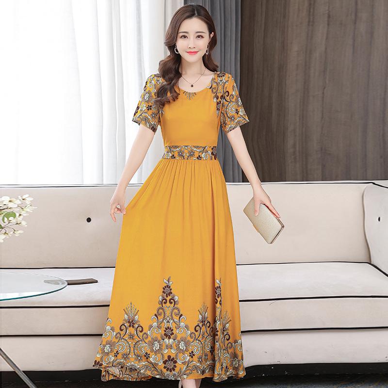 chinese dress ladies UEAL Cute Summer Dresses for Women Teens Blue Floral Graduation Sun Dresses  for Women 2026 Small Blue Floral at Amazon Women's Clothing store