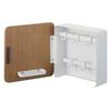 Boîte À Clés - YAMAZAKI - Rin Key Box - Magnétique - Acier - Contreplaqué