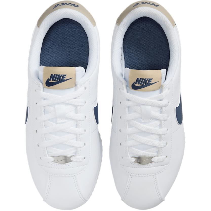 Nike Cortez GS White Khaki Thunder Blue Kids Sneakers Desert-Khaki DM0950-114