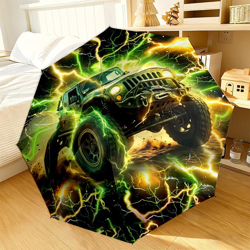 Nighttime Truck Drive Umbrella 8-Frame for Travel, camping, Casual Lightweight Portable Umbrella, Essential for every family Holidays Gift