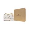 Coach Klare 21 Bee Print Chain Shoulder Strap Canvas And Leather Crossbody Bag Small Women Crossbody Bag Glacier-White CH515-IMRFI