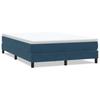 Łóżko Typu Box Spring Bez Materaca Ciemnoniebieskie 140X220 Cm