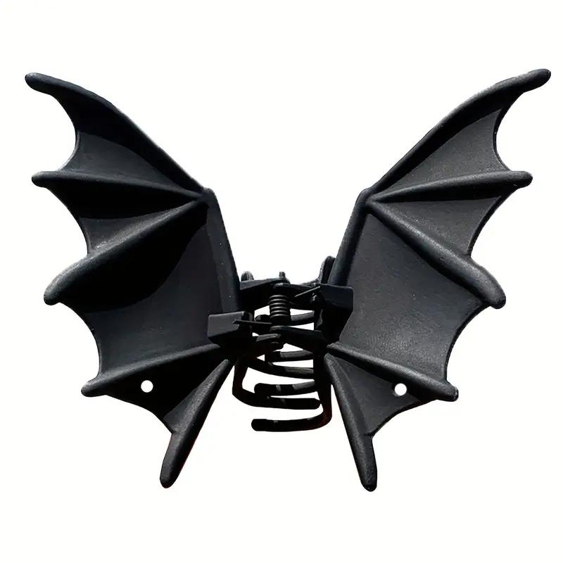 

1-3pc Metal Bat Wing Hair Claw Gothic Punk Halloween Hair Clip Ponytail Hair Access Perfect for Party Y2K Hairstyles for Women