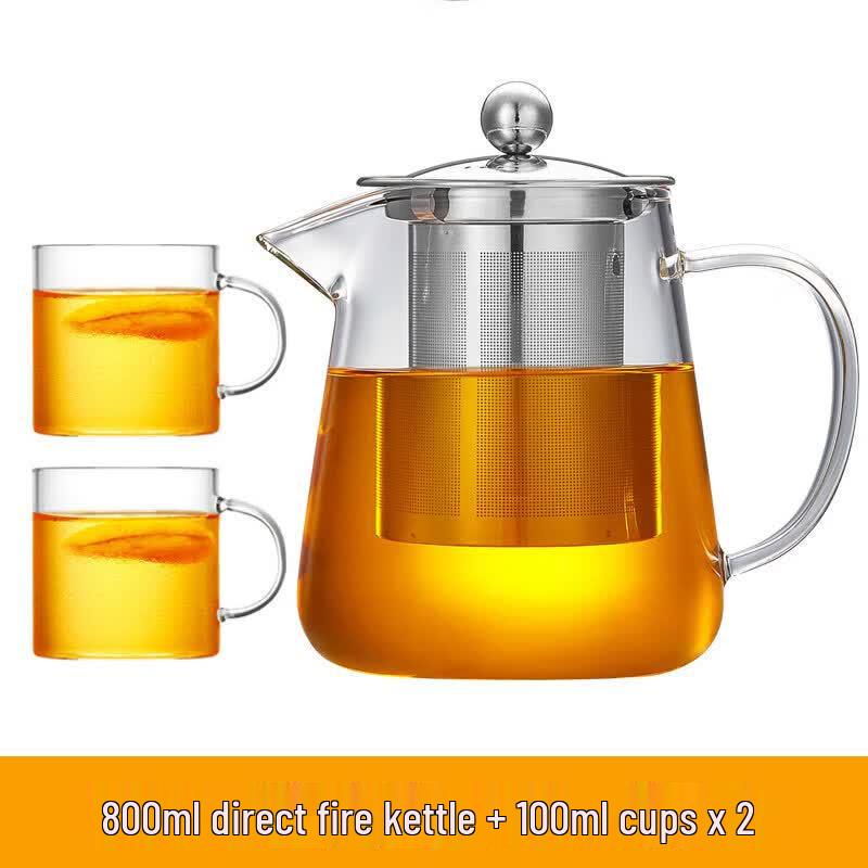 Heat-Resistant Glass Teapot  Tea Set