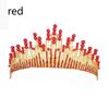 European Bride Alloy Diamond Pearl Crown Tiara Crown Phoenix Hair Accessories Rhinestone Highlight