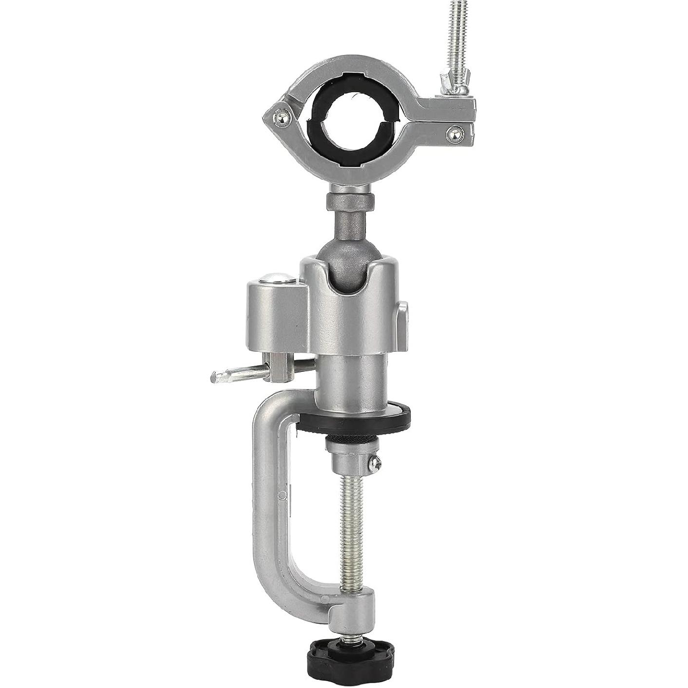 

Подставка для электродрели, 360-градусный настольный зажим-тиски, держатель для шлифовальной машинки, многофункциональный электрический настольный шлифовальный станок для ручной работы, столярных работ, гравировки, моделирования