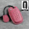 Leder Autoschlüsselhülle Abdeckung Schale Anhänger Für Hyundai Grand Prix Gn7 Ioniq6 Nuovo Kona Genesis Coupe Sonata Ix35 Schutz Schlüsselanhänger