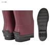 Soushin Angelstiefel RL Kurze Regenstiefel Burgunderrot LL
