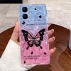 Neues Design Hülle für Infinix Smart 20 X6840 X6840B Case 2026 Ästhetisch Niedlicher Katzen Cartoon Transparent Weiches Silikon Stoßstange Abdeckung