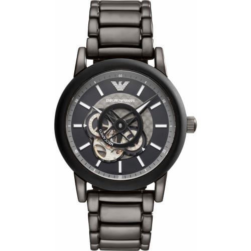 Emporio Armani LUIGI AR60010 Men's Watch, Officially Imported, Black