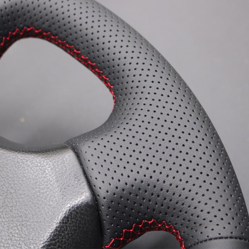 Черный искусственный кожаный красный маркер для ручного шитья автомобиля — фото 6