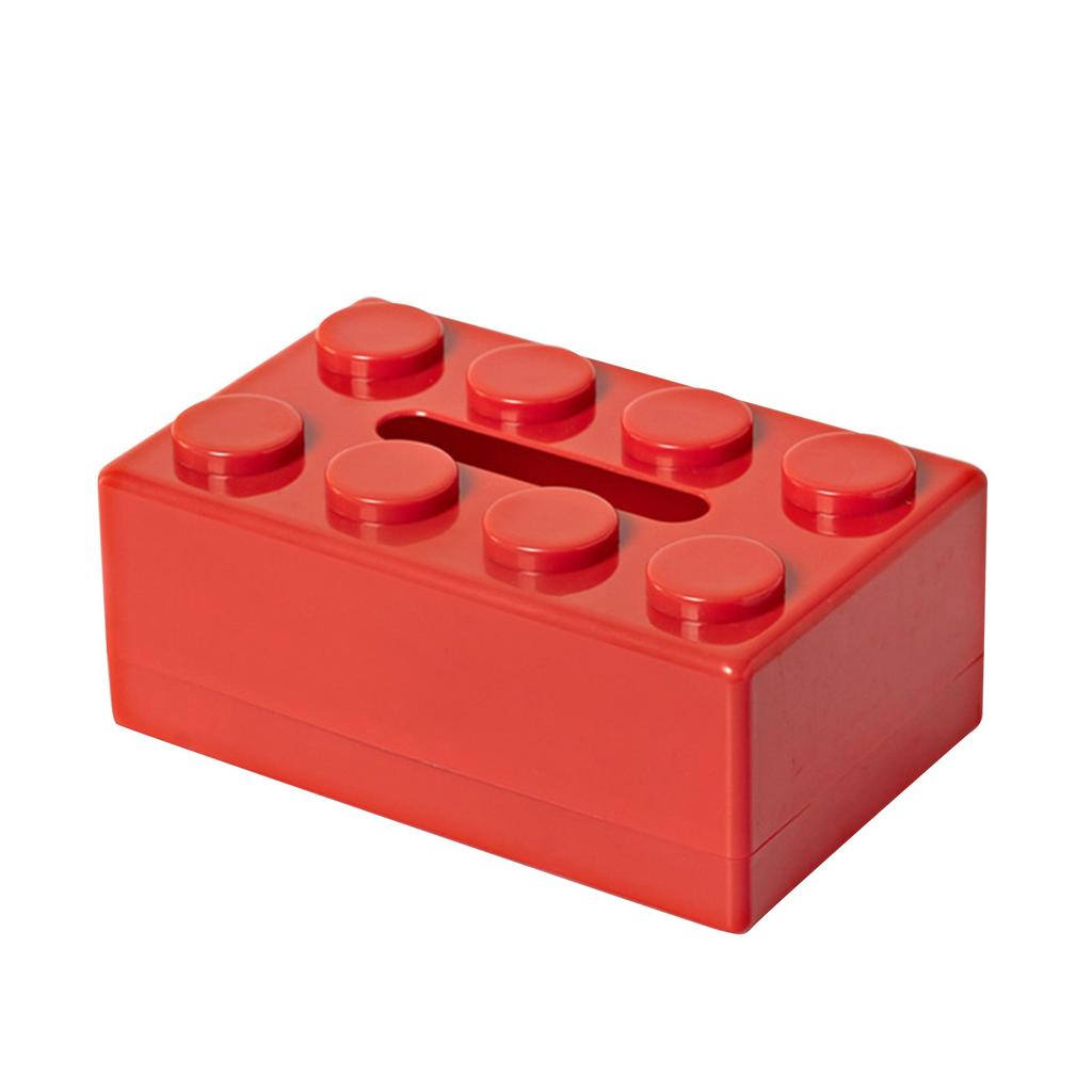 Creative Building Block Tissue Box, High Value Multifunctional Household Napkin Storage Box
