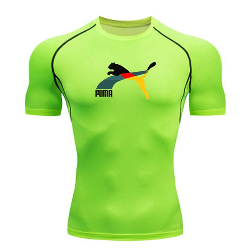 Men's Quick Dry Compression Athletic T-Shirt Stretchy Breath