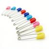 50 Pcs Diaper Pins Stainless Steel Plastic Head Baby Safety Pins Versatile Use for Crafts Laundry Jewelry Making Large