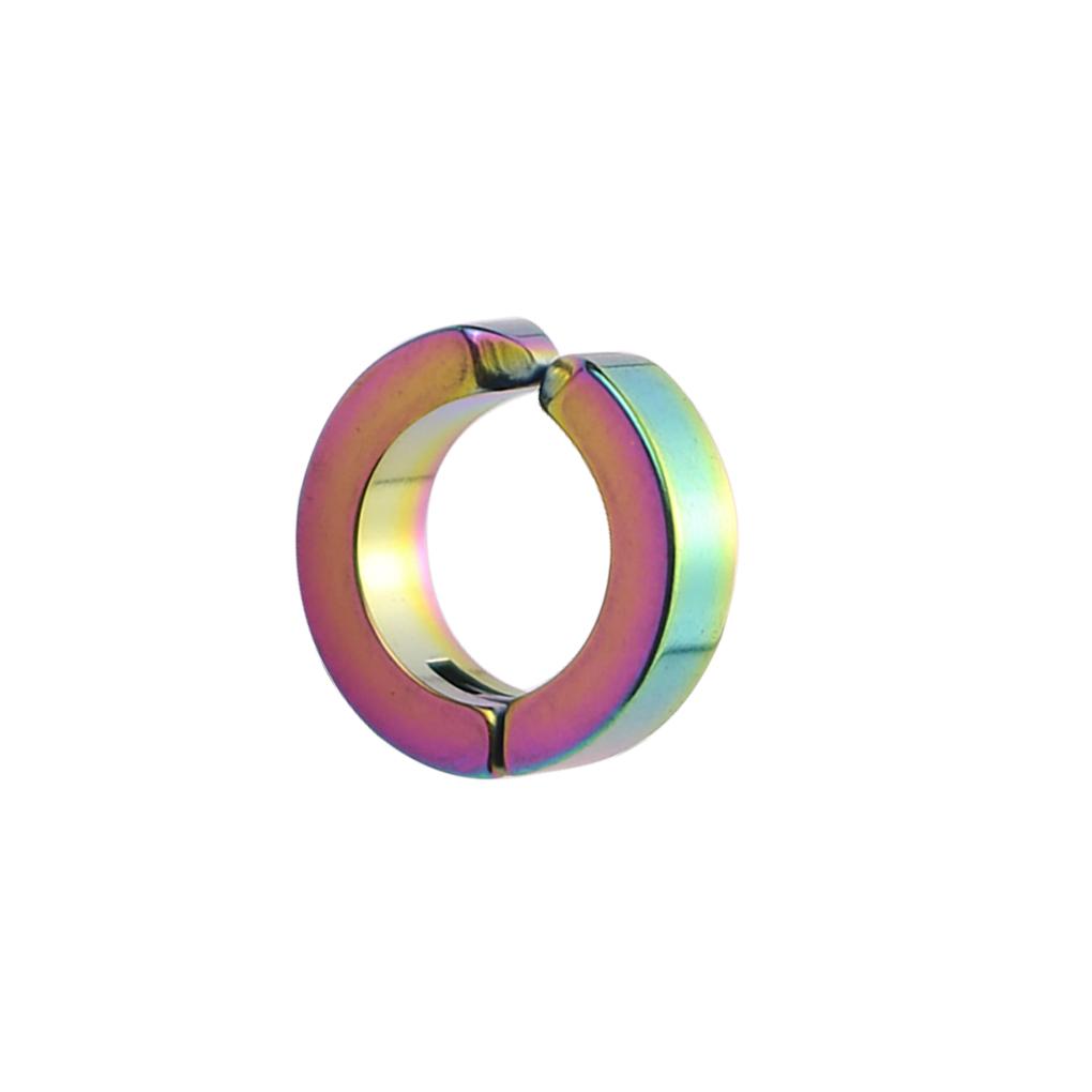 

Ear Clip On Dressing Adornment Man Jewelry Adorn Body Decor Solid Color Party Banquet Ears Hoop Fashion Decor Accessory