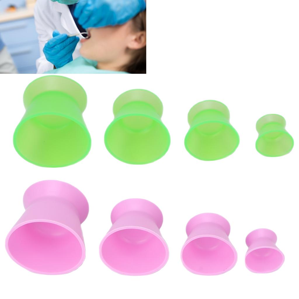 4pcs Silicone Mixing Bowls Paint Facial Mask Blending Dental Material Mixing Bowl