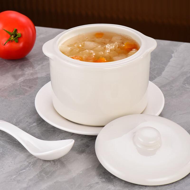 OIMG Ceramic Electric Double Boiler for Bird's Nest & Soup