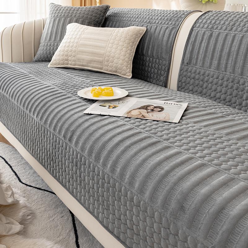 Thicken Plush Sofa Towel Universal Sofa Cushion Non -Slip Couch Covers Sofas Towel For Living Room Decor Furniture Protection