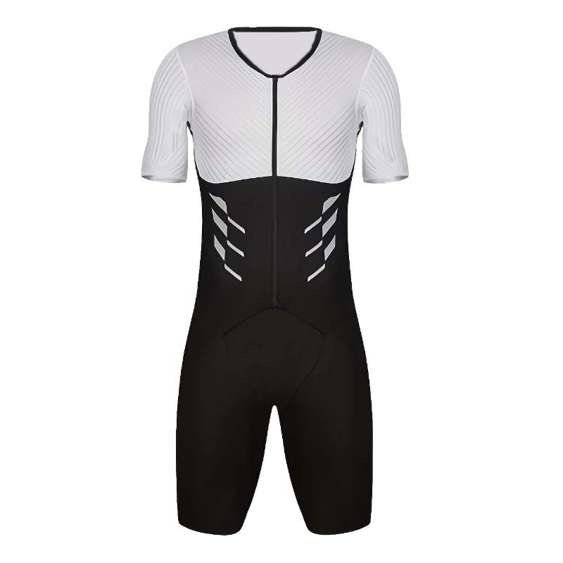 Fahrradsets Elastisches Interface-Polster Top-Level Triathlon-Radanzug Reiten Radbekleidung für Herren