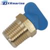 Abgaskrümmer Ablassschrauben-Kit für Volvo Penta 4.3 5.0 5.7 7.4 8.2 L OMC 479956 GLM 13982 192154 479956