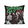 Band Green Day Povlak na polštář do auta na pohovku Dekorační Domácí Oboustranný Tisk Plyšový Čtvercový Polštář Potah