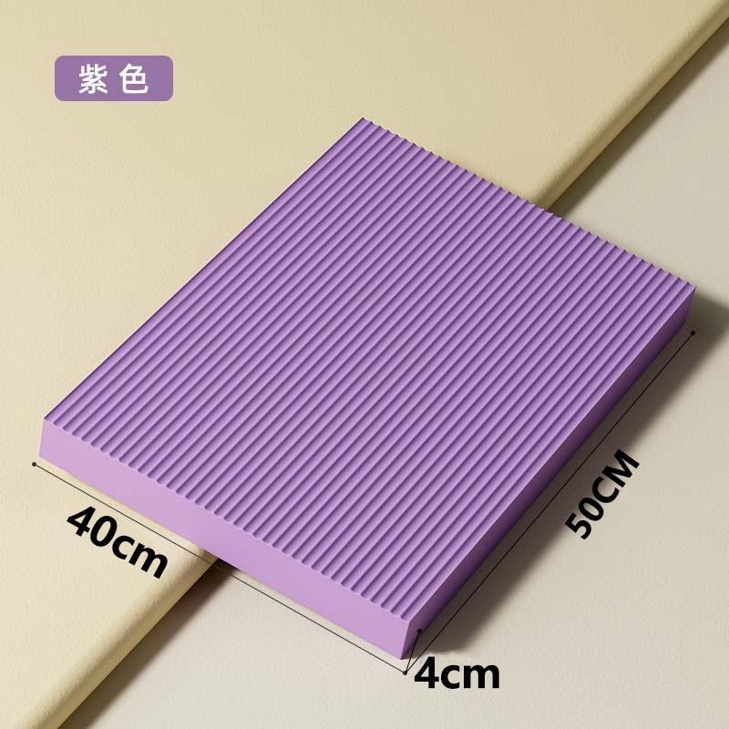 Fitness balance soft stepping yoga mat training foam pad abdominal plate support exercise cushion sponge anti-skid kneeling pad