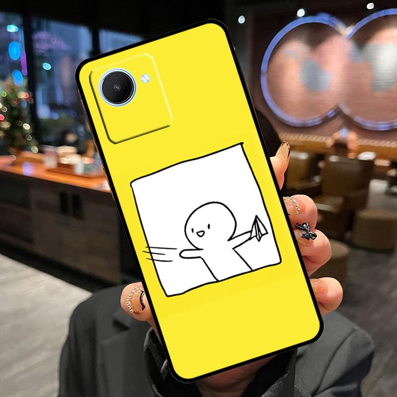 Funny Couple Cartoon Matchman Case For Realme 12 Pro Plus 11 13 14 15 GT6 GT7 Pro C55 C51 C53 C25 C63 C61 C65 C67 C71 C75