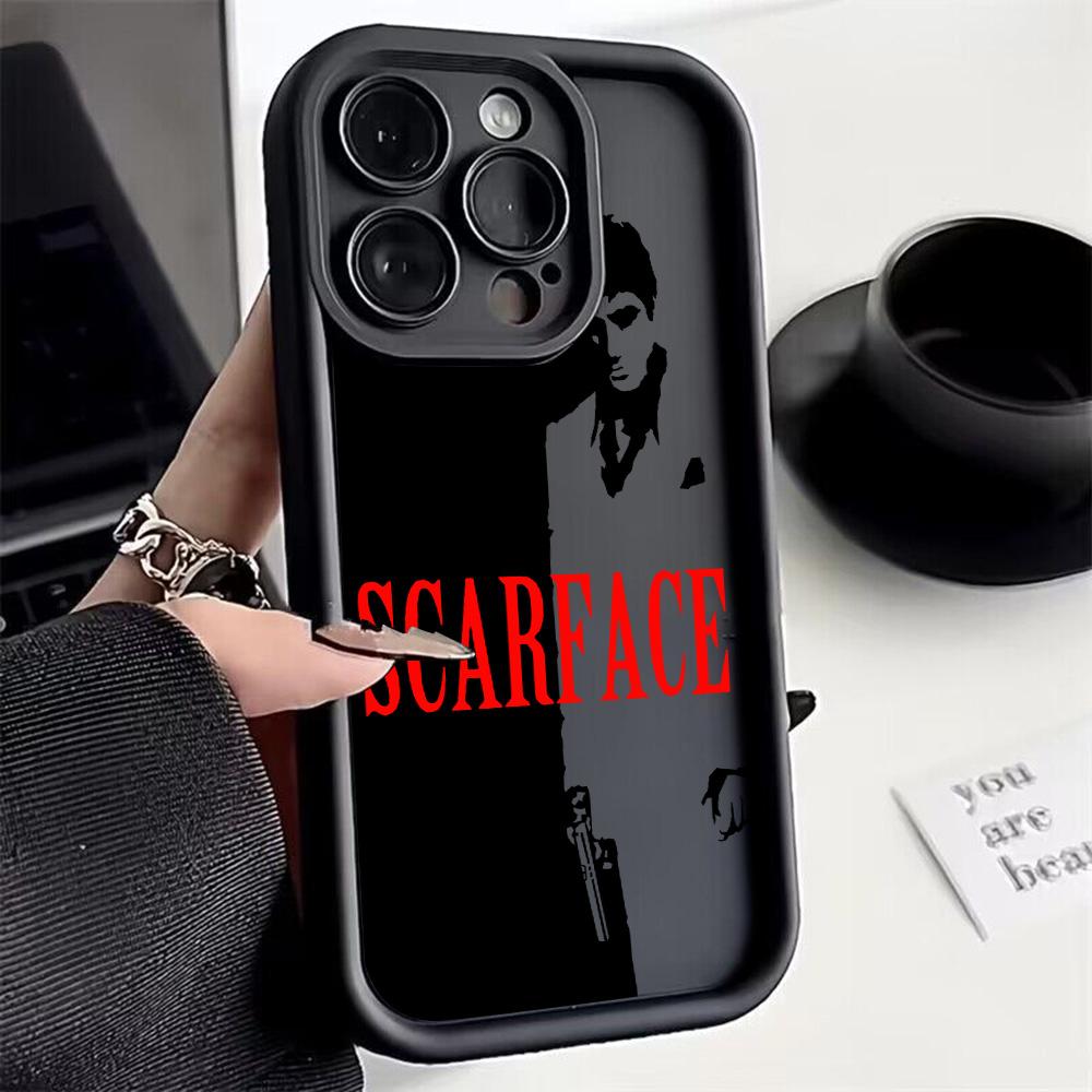 

Fashion Hot S-Scarface Phone Case For Xiaomi Redmi 15 14C 13 13C 12 12C K50 K40 10C 10 9T 9C 9A K30 4G 5G Soft TPU Back Cover Redmi 10C 4G