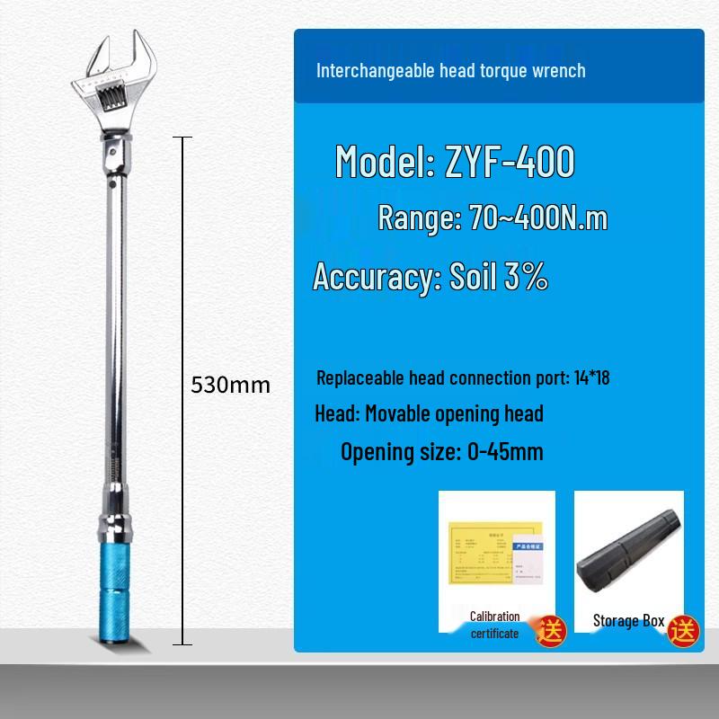 HEMUELE He Mu Replaceable Head Torque Wrench for Bicycle and Auto Repair