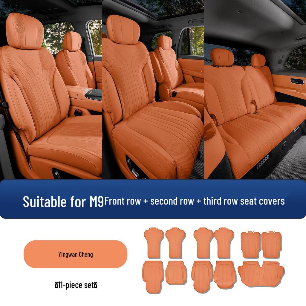 Geely Galaxy M9 All-Season Breathable Seat Covers & Cushions - Interior Modification Accessories