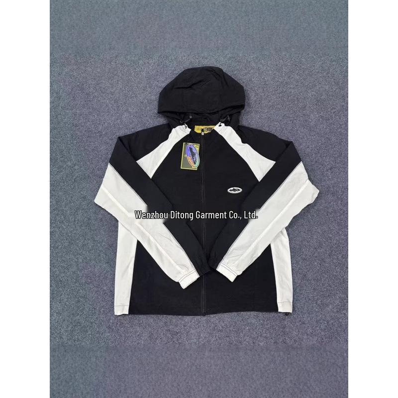 Alcatraz CORTEIZ Embroidered Hip-Hop Logo Cotton Jacket