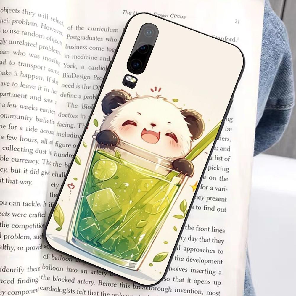 Cartoon Lovely Panda Phone Case For Huawei Honor 10 Lite 9 20 7A 9X 30 50 60 70 Pro Plus Soft Silicone Cover