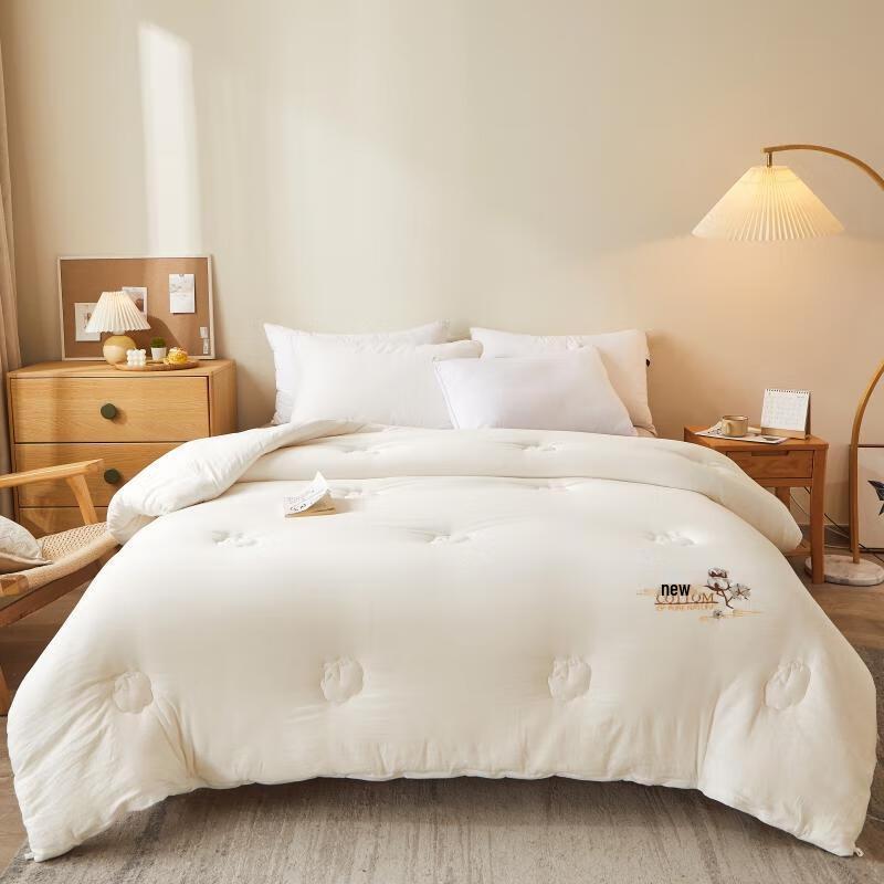 Natural Kapok Fiber Quilt - 99% Cotton Cover