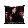 The VVampire Diaries Pillow Case For Car Sofa Decorative Home Doublesided Print Plush Square Throw Pillow Cushion Cover