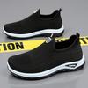 Men's Shoes Autumn Fly-woven Casual Shoes Mesh Breathable Dad Shoes Soft Sole Comfortable Sports Shoes Light Mouth Versatile Single Shoes