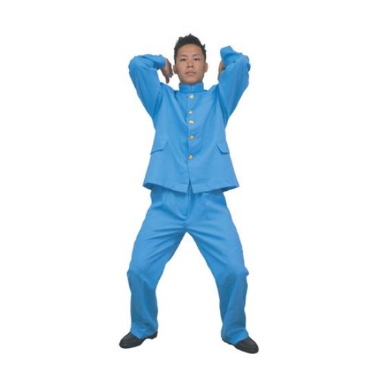 

Colorful Gakuran Costume, Blue, Men s синий