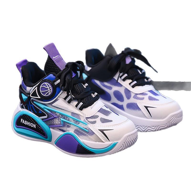 Classmate Boys Sports Shoes 2025 New Summer Mesh Breathable Children's Basketball Shoes Primary School Students Middle School Boys