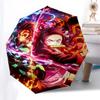 1pc Anime Characters Automatic Opening Umbrella with 3-Fold Design, Iron Frame Outdoor for Fans, Travelers, Daily Use, Gift Idea.U019