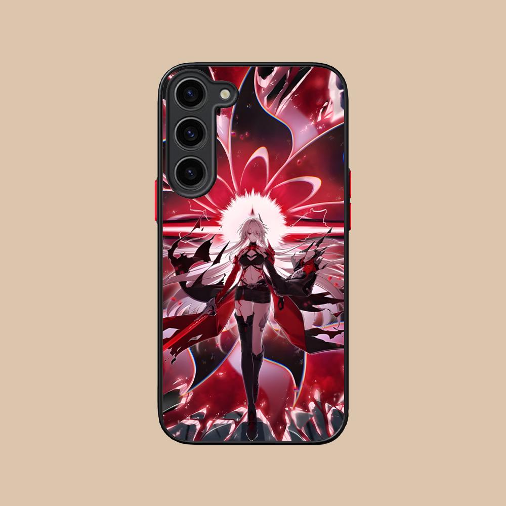 HSR Acheron Silicone Mobile Phone Case for Samsung Galaxy S26 S25 S24 S23 S22 S21 Plus FE Ultra Colorful Cover
