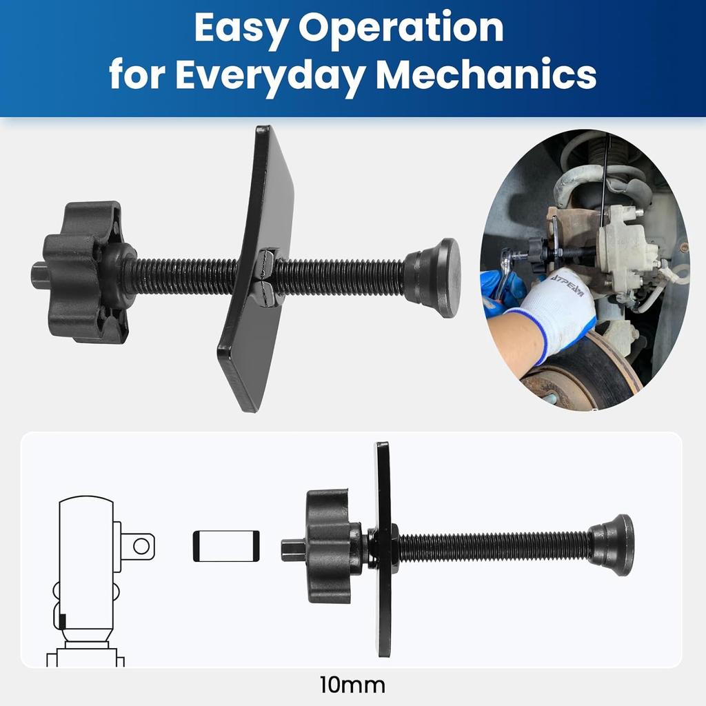 ATPEAM Brake Pad Spreader Heavy Duty Brake Caliper Compression Tool