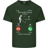 Golf Is Calling Golfer Golfing Funny Unisexs Cotton TShirt Tee Top