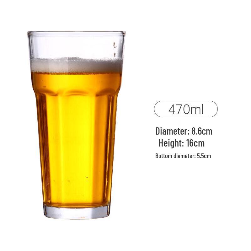 Stylish Glass Craft Beer Mugs